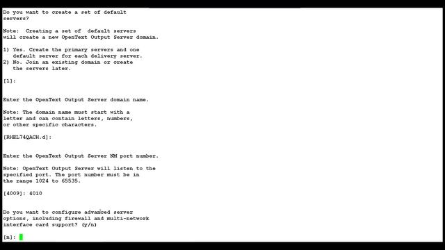 Output Server Installation with MySQL смотреть онлайн
