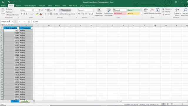 BUSCARV en DOS hojas diferentes EXCEL 2016 смотреть онлайн