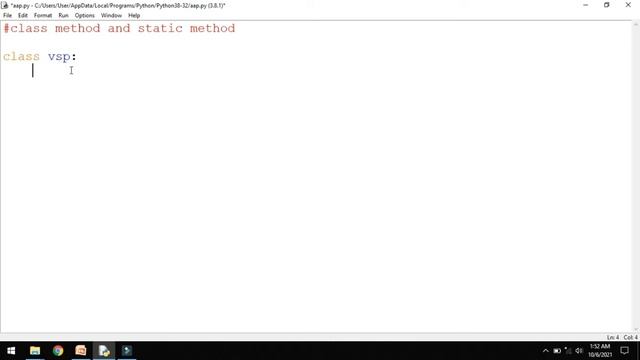 Static Method in Python Example| Lecture 51 | Static method and class method смотреть онлайн