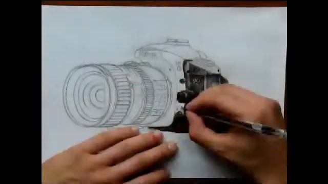 Рисуем Nikon D90 смотреть онлайн