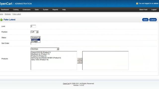 Open Cart extension - Fake 'Em - Bestsellers, Latest and Most Viewed смотреть онлайн