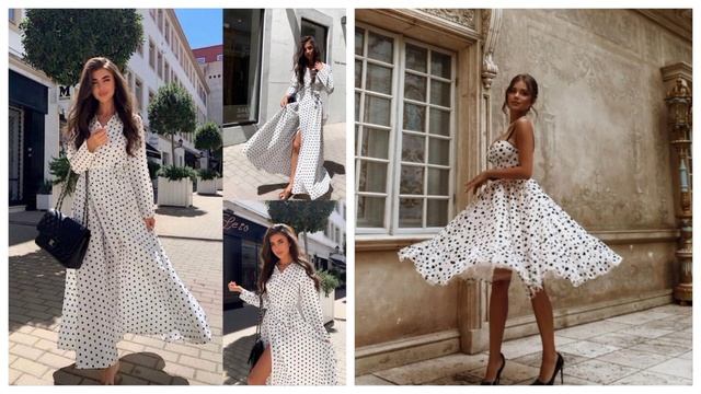 Summer dress / Платья с воланами смотреть онлайн