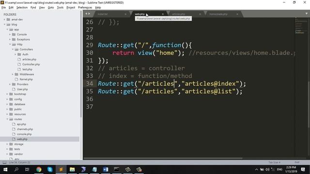 Laravel Framework Crash Course Part 1 URDU/HINDI смотреть онлайн