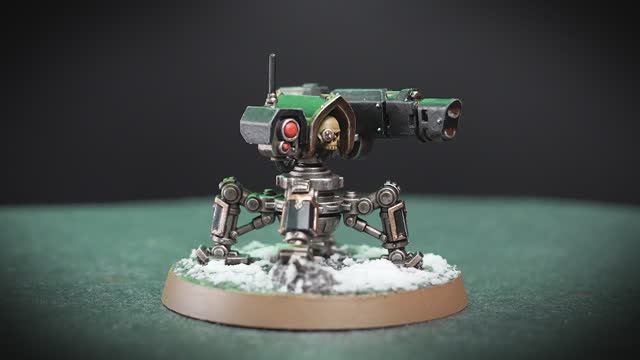 Warhammer 40000 Как покрасить - Tempestus Aquilon Servo-sentry
