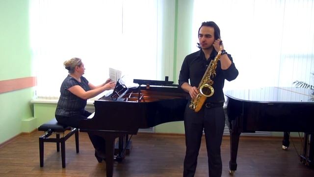 Роман Наумец (саксофон) Ирина Карташова (ф-но) смотреть онлайн