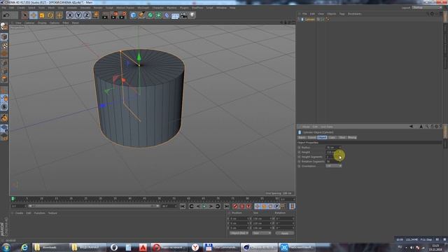 УРОК 01. Примитивы. Простое моделирование в СИНЕМА 4Д / Object. Easy modelling in CINEMA 4D смотреть онлайн