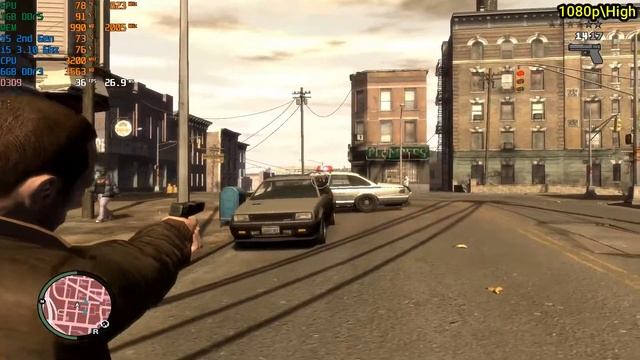 GTA IV On i5 2nd Gen\GTX 645 | 5Min''Benchmarks'' смотреть онлайн
