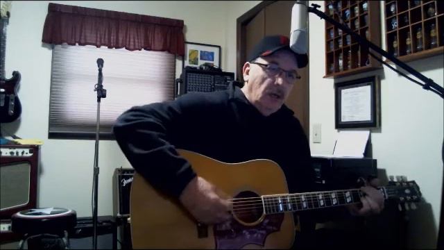 From a Jack to a King (COVER) Playing IBG Epiphone Hummingbird guitar. смотреть онлайн