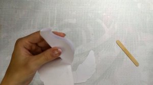 Объемный голубь из бумаги.DIY