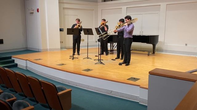 Trombone Quartet by Derek Bourgeois смотреть онлайн