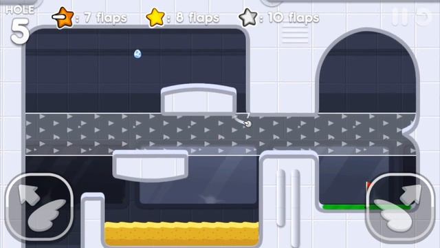 Flappy Golf 2 - Gravity Lab - All Holes Superstar! смотреть онлайн