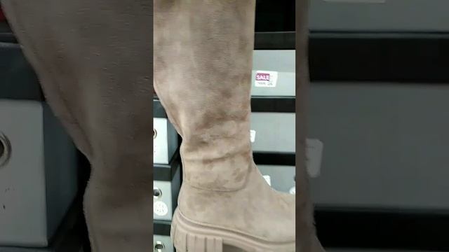 Магазин KARI❤️Женские замшевые сапоги. Зима. Натуральный мех. Скидки!? смотреть онлайн