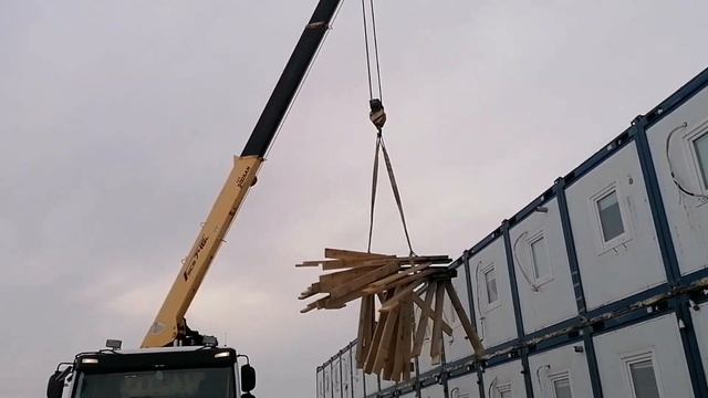 Демонтаж модульного здания. смотреть онлайн