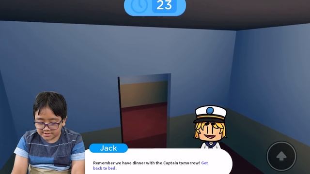 Ryan’s Crazy Cruise Story in Roblox! Let’s Play Roblox with Ryan’s Mommy смотреть онлайн