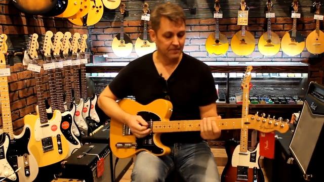 FENDER PLAYER TELE MN BTB смотреть онлайн