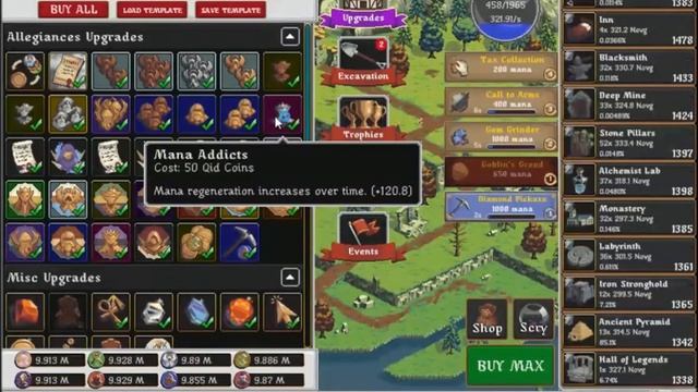 EXPLORING MERCENARY - 326 MANA REGEN! - Realm Grinder #68 смотреть онлайн