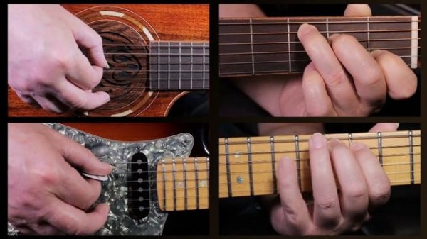 Guitar chord theory 1 - Major and minor chord structure, triads and inversions