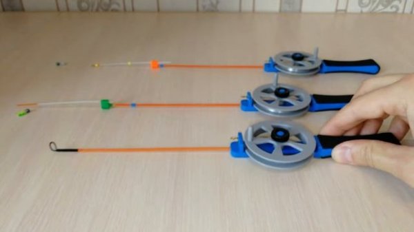 Классные зимние удочки для безмотылки SALMO fin. Обзор #NIK_72