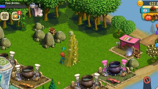 Глаз - алмаз Зомби ферма мобильная версия ZOMBIE CASTAWAYS смотреть онлайн