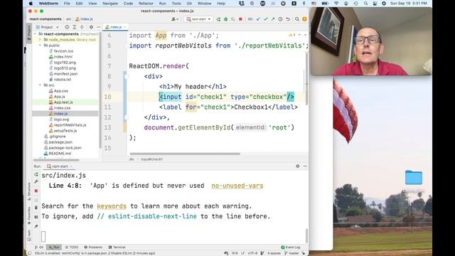 CS 124 UI—7: React: Components смотреть онлайн