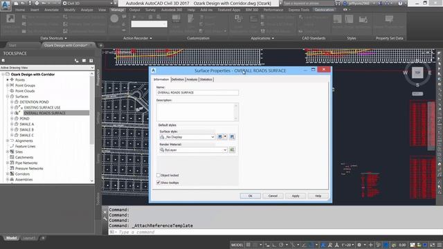Civil 3D 2017: Reference Styles Manager смотреть онлайн