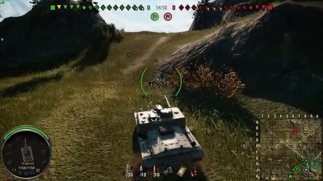 Марафон на Обьек 703 в World of tanks Mercenaries ps4 pro смотреть онлайн
