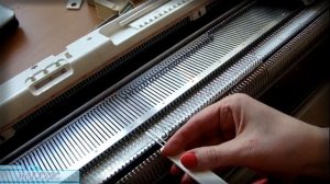 Носки на машинке, круговым вязанием от мыска