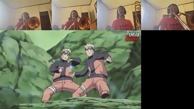 The raising fighting spirit- Trombone cover xd смотреть онлайн