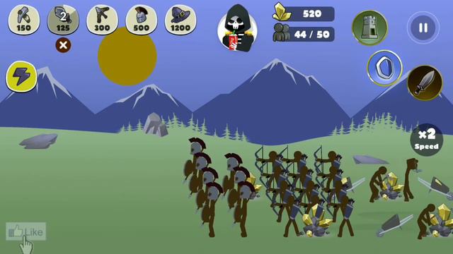 Stickman War Legend Of Stick - Gameplay Walkthrough Part 4 - Campaign Mode - Battlefield (android) смотреть онлайн