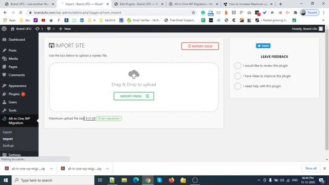How to increase size All-in-One WP Migration plugin WordPress 1 TB or Infinity 2023 (100% Work) смотреть онлайн