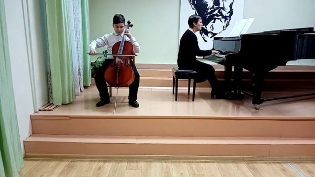 М.Глинка Тарантела, виолончель, Карапетьянц Алексей смотреть онлайн