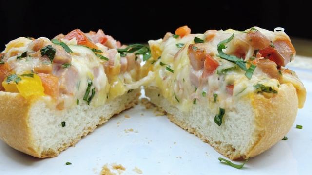 Just put the filling in the bun! 2 delicious breakfast recipes in 10 minutes! смотреть онлайн