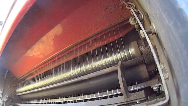 МТЗ 82 + пресс подборщик Z 587, заготовка сена. смотреть онлайн