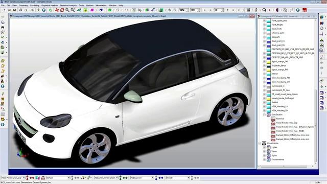 CATIA 3DEXCITE and 3DCS Multi-CAD Visualization смотреть онлайн