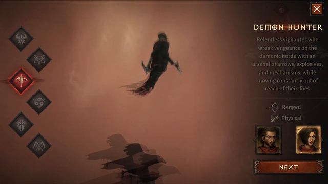 Diablo Immortal Character Screen Selection All Characters Male And Female All Animations смотреть онлайн