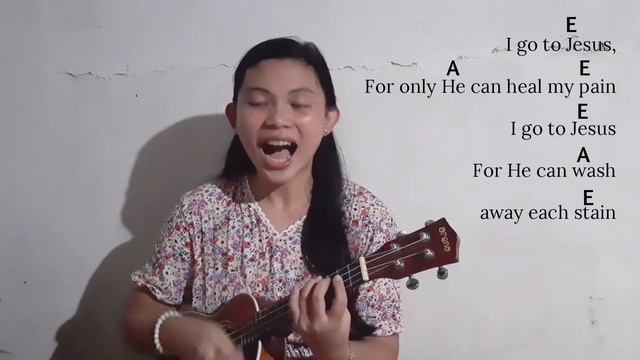 I GO TO JESUS by Hyles-Anderson College ~ ukulele cover with lyrics + chords смотреть онлайн