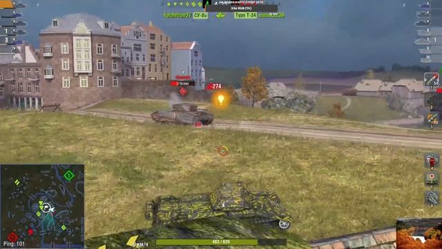 World of Tanks Blitz СЕРВЕР ЕВРОПА смотреть онлайн
