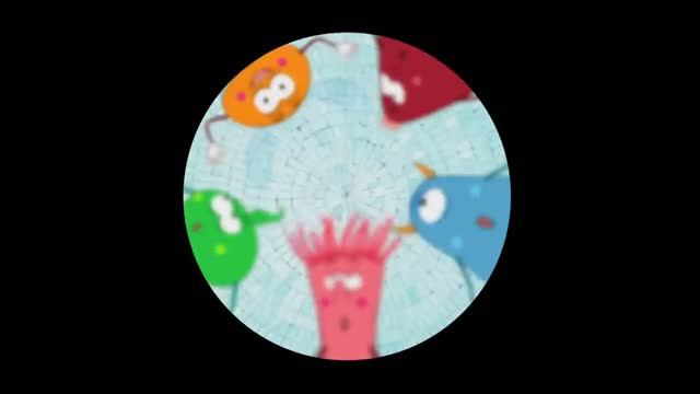 МИКРОБЫ - Синий трактор - Песня мультик для детей малышей новинки 2020