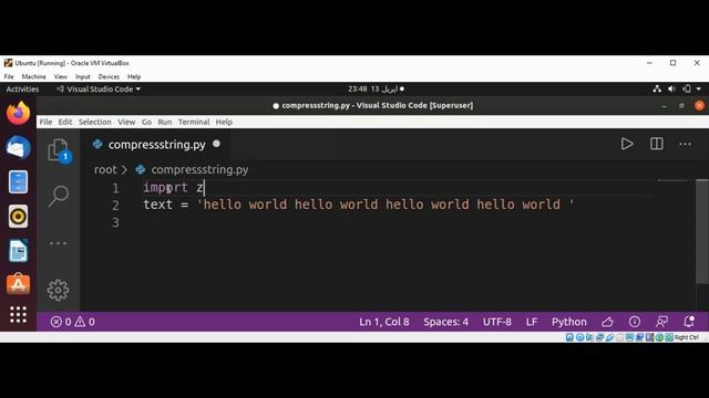 Python program to compress and decompress a string смотреть онлайн