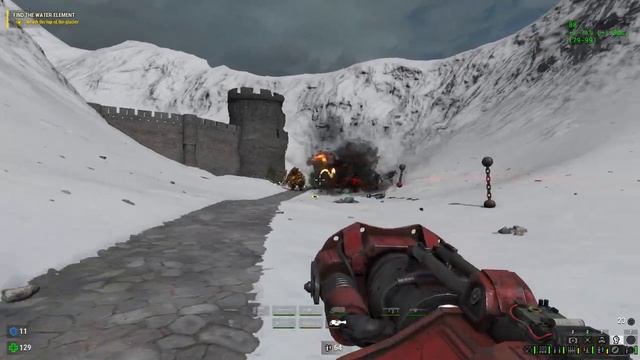 Serious Sam 4 The Sirian Star Chapter 8 - Glacier смотреть онлайн