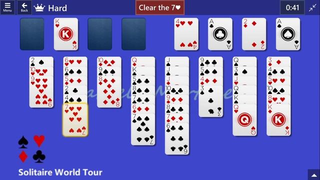 Solitaire World Tour Game #20 | November 10, 2022 Event | FreeCell Hard смотреть онлайн