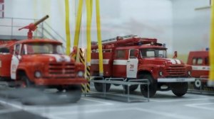 Пожарное депо в масштабе 1 43