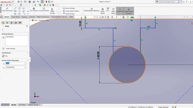 #solidworks sketch command use смотреть онлайн