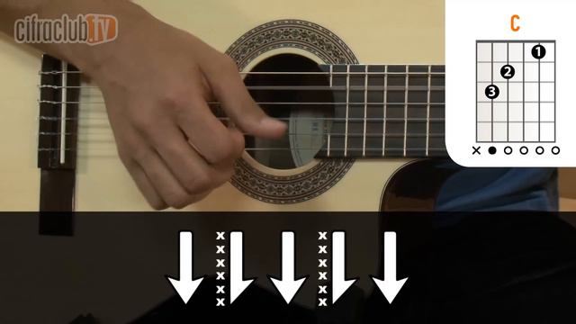 Tocando em Frente - Almir Sater (aula de violão simplificada) смотреть онлайн