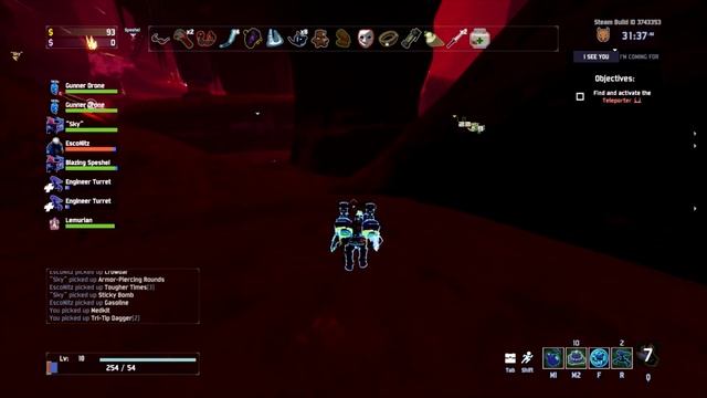 Glass Cannon Engineer! 32x Damage 1/32 Health! (Risk Of Rain 2 Multiplayer Gameplay) смотреть онлайн