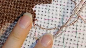 Ленивая парковка. Вышивка крестом. Как я вышиваю ленивой парковкой. Шоколадная ночь