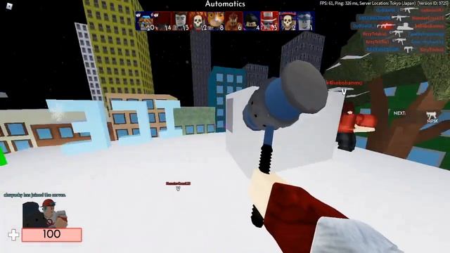 New code in arsenal!! Get the banhammer!! смотреть онлайн
