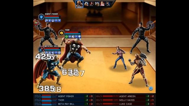 Marvel Avengers Alliance PVP: Beta Ray Bill in Action смотреть онлайн