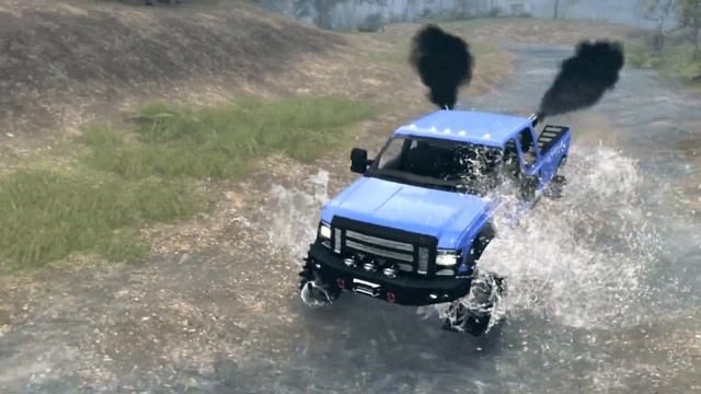 Spin Tires Ford F-350 Super Duty 6.8 2008 GooseNeck смотреть онлайн