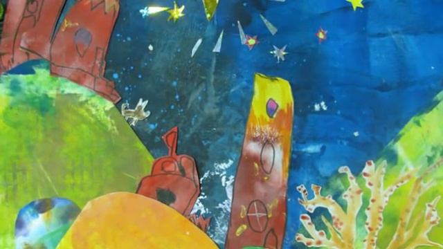 Дети рисуют Рождество смотреть онлайн